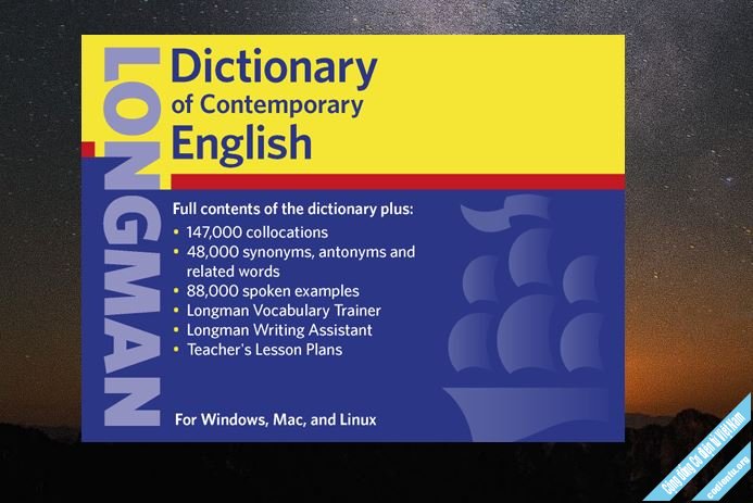 Từ điển Longman Dictionary 5th Edition full