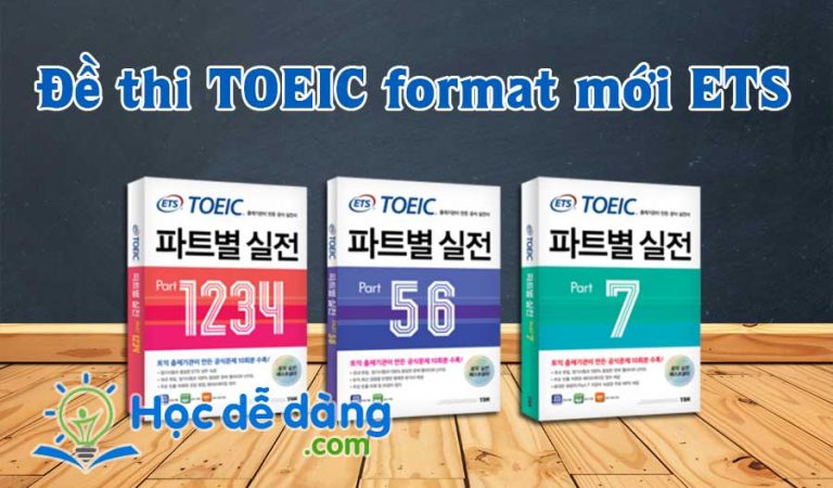 ETS 2016 – Sách luyện TOEIC theo format mới