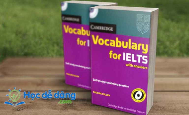 [PDF] Vocabulary for IELTS – Sách luyện từ vựng cho IELTS
